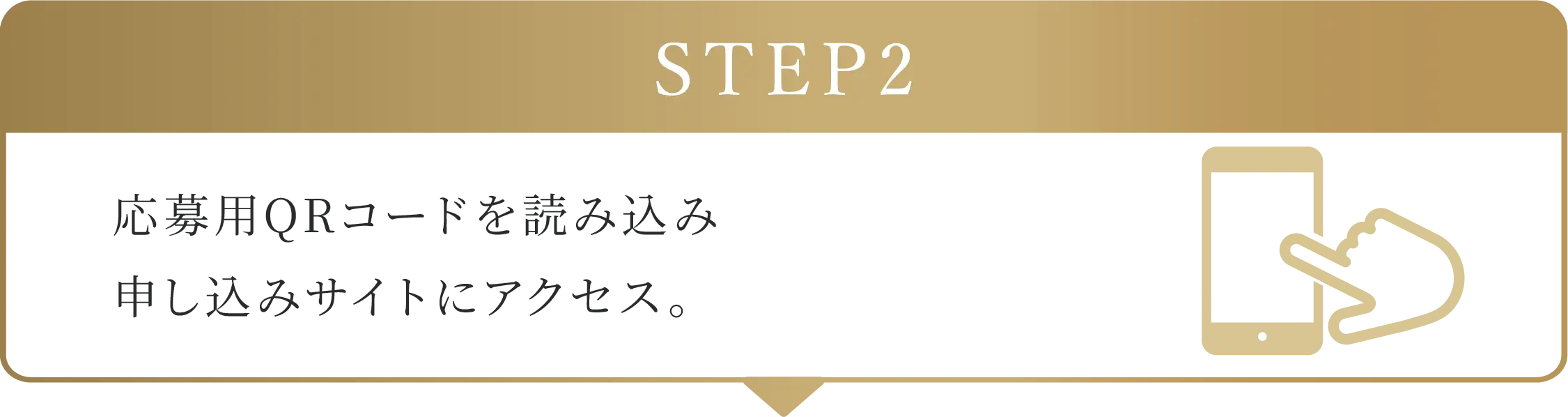 STEP2:対象の宿泊施設で応募用カードを受け取る。