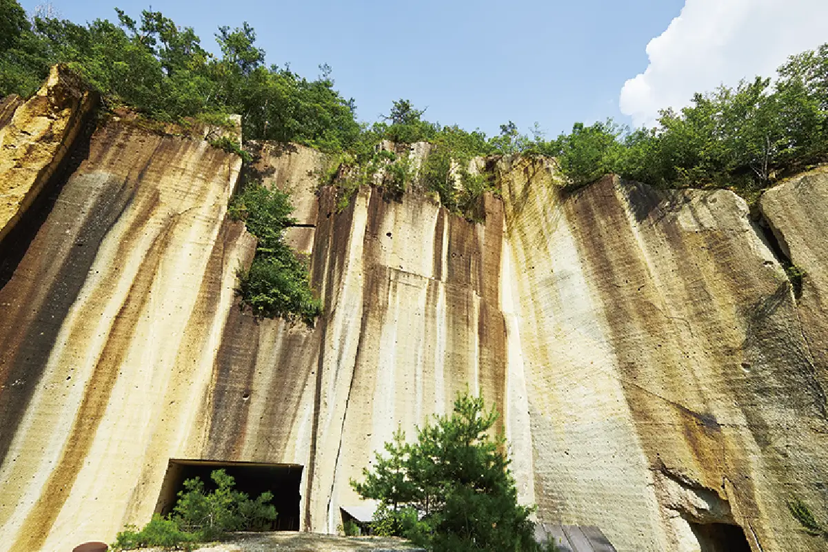 瓜割石庭公園の写真